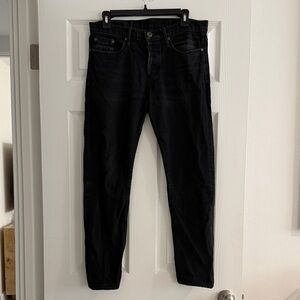 Men's Slim Black Jeans